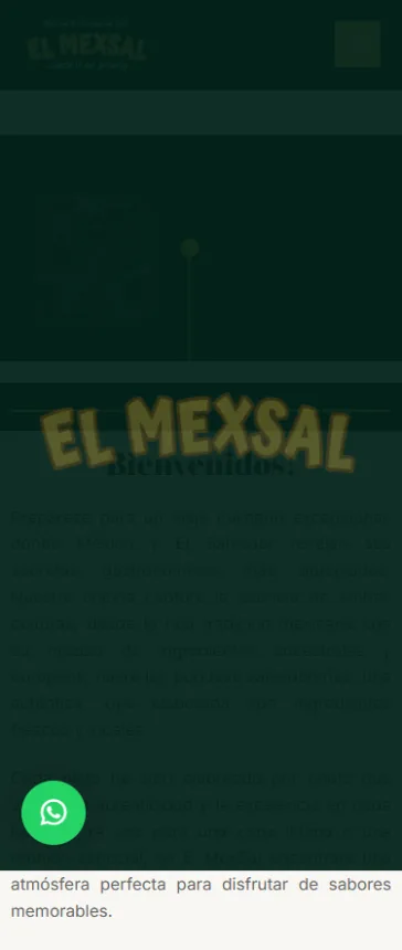 Web antigua de El MexSal en el móvil